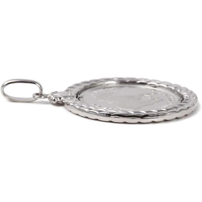 正規品 ハッピーグッツショップ 純プラチナ ペンダントトップ ホース 1/5oz 馬 デザイン枠 コイン ヘッド チャーム 【C2593553586】(94142円)