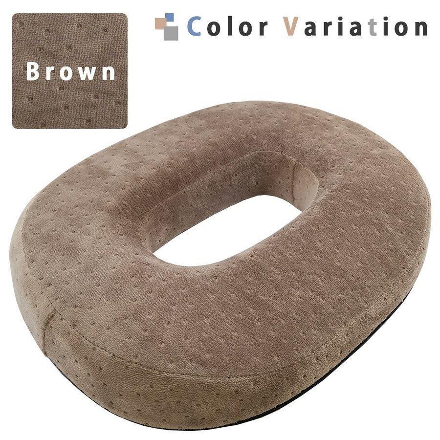 【整骨院の院長推薦】 円座クッション プレミアムメモリーフォーム搭載モデル 腰痛 痔 産後 姿勢 前面傾斜仕様 高反発 ドーナツクッション 安全基準クリア |  | 08