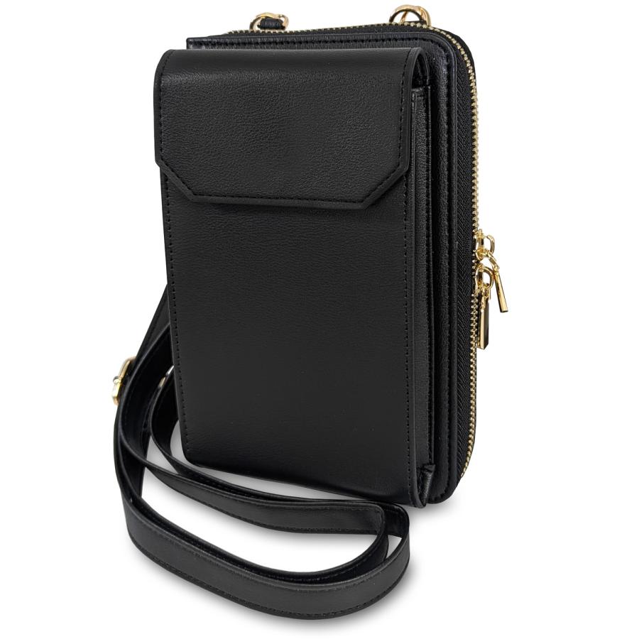 ちょいポシェ【新工場 ファスナー 改良版】BIG plus iphone 全種対応 2way お財布ポシェット スマホポーチ スマホポシェット お財布ショルダー シンプル 無地 | Nexus Spitze | 12