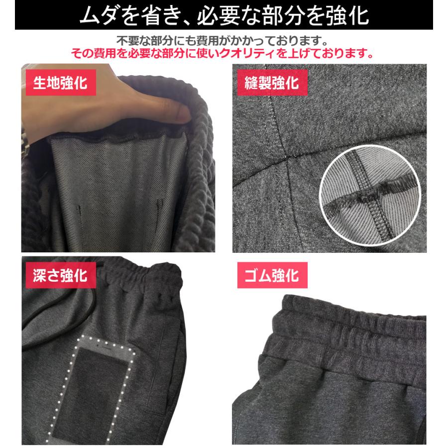 365日出荷対応 【ムダを省き必要な部分を強化】 シンプル ジョガーパンツ スウェットパンツ メンズ レディース スリム 無地 |  | 01