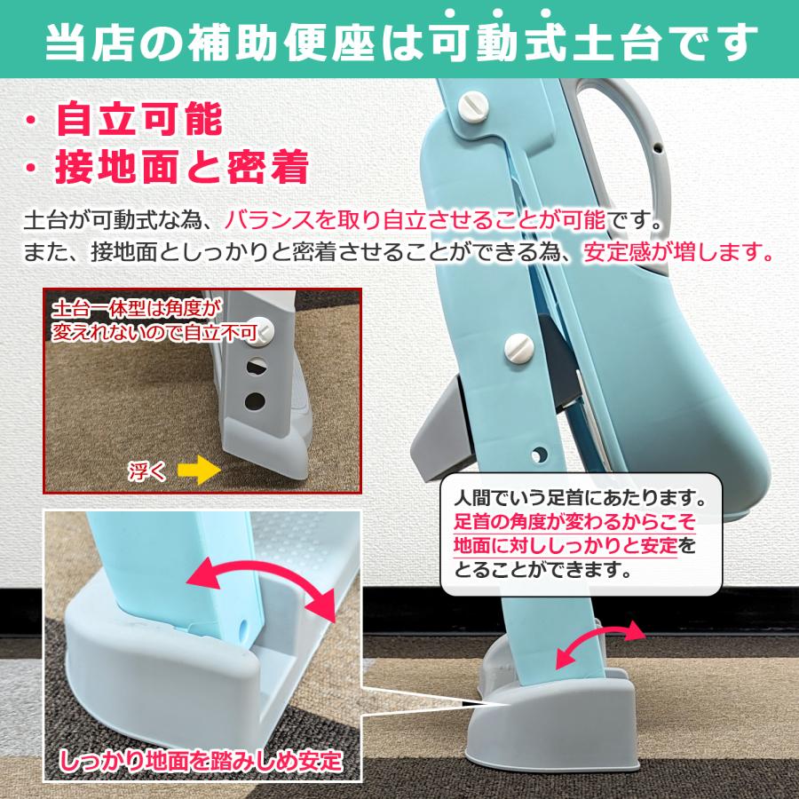 補助便座 トイレトレーニング トイレトレーナー ご褒美シール クッション2個付き トイトレ 練習 折りたたみ おまる 便座 子供用 収納 耐荷重75kg｜threebox39｜09