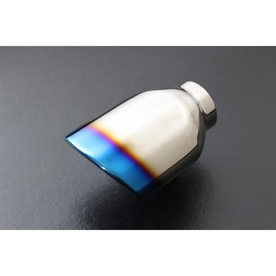 スリーキャッツ製 100π４本出し マフラーカッター スリーキャッツ ZSU60W 60ハリアー 100Φ真円 4本出し ストレート