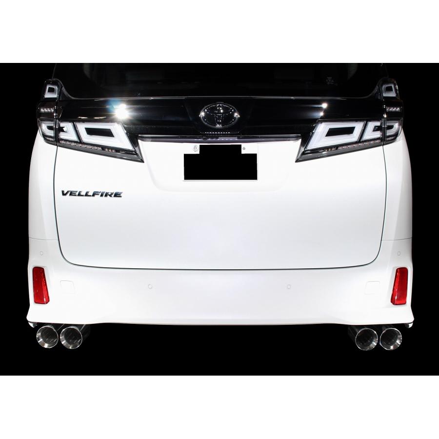 アルファード30スリーキャッツ2.5中間マフラープレミアムBASS スリーキャッツ製 3BA-AGH30W 30アルファード 2.5 中間パイプ