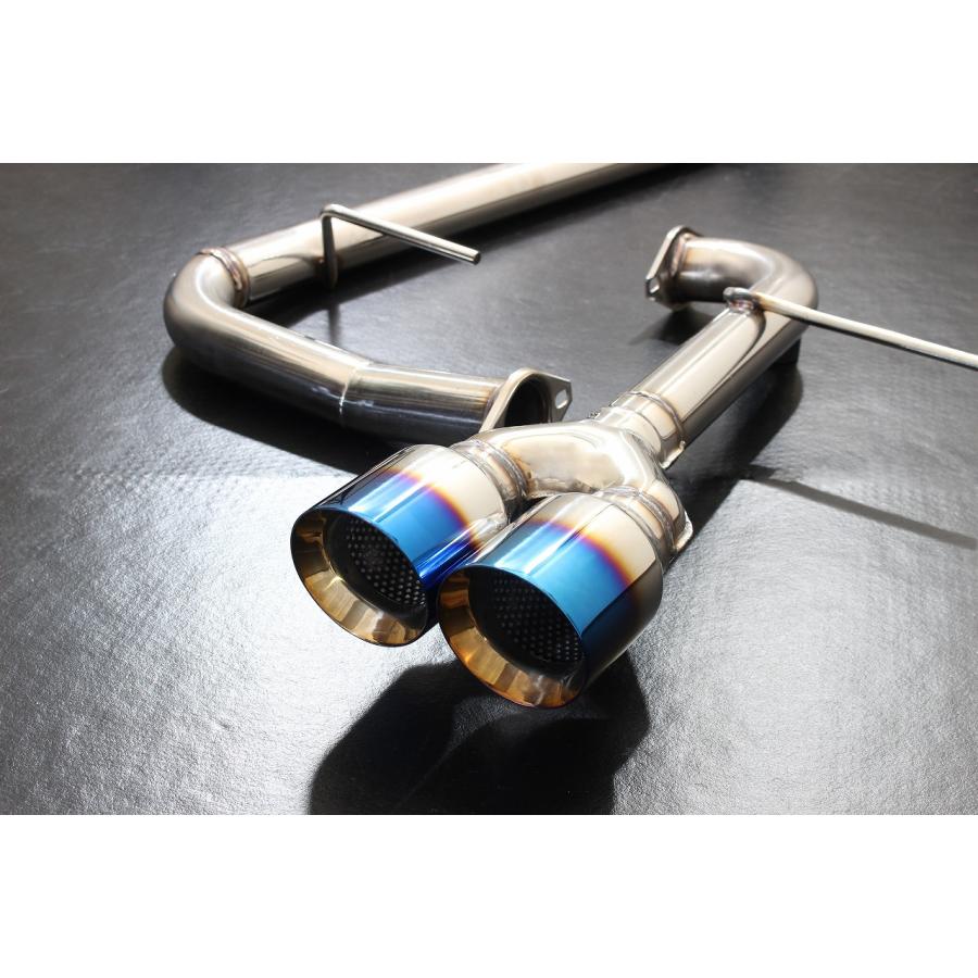 スリーキャッツ シリウス ストレートマフラー チタン風加工 スリーキャッツ シリウス ストレートマフラー チタン風加工