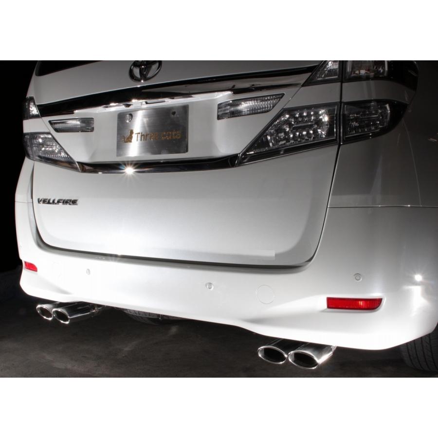 スリーキャッツ ANH25W 20ヴェルファイア 4WD 2.4V/X クーヴェ 4本出し