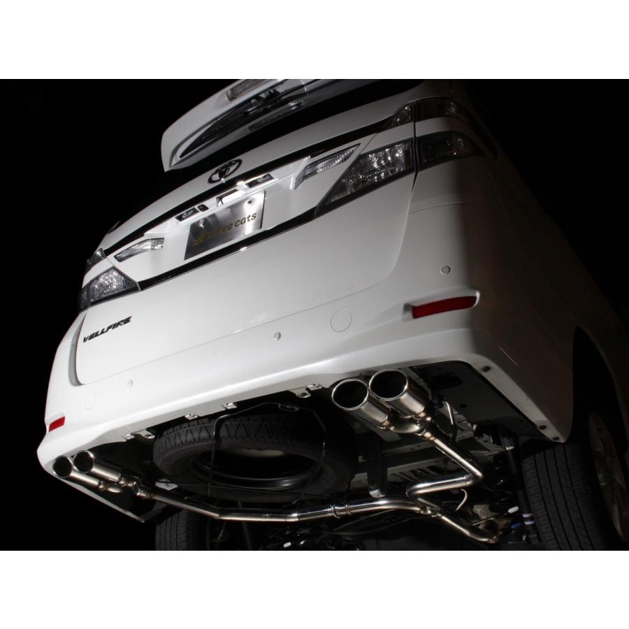 スリーキャッツ ANH25W 20ヴェルファイア 4WD 2.4V/X クーヴェ 4本出し