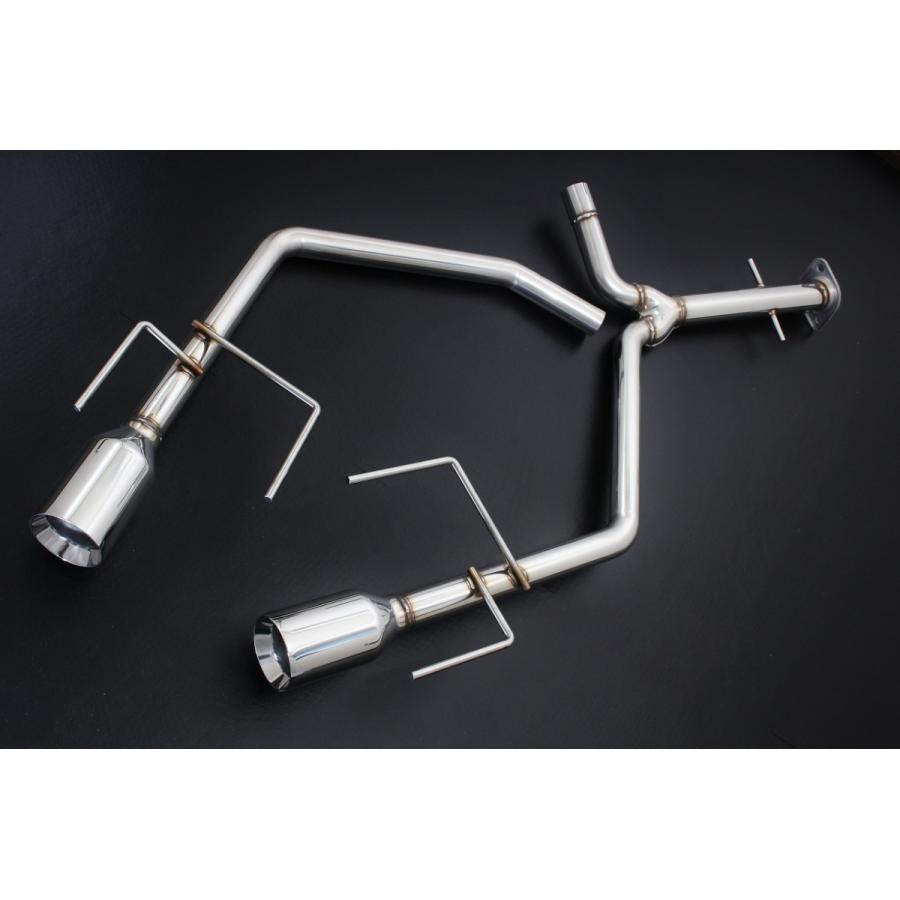 スリーキャッツ GRS183 18クラウン 4WD 100Φ真円 直管 ストレート