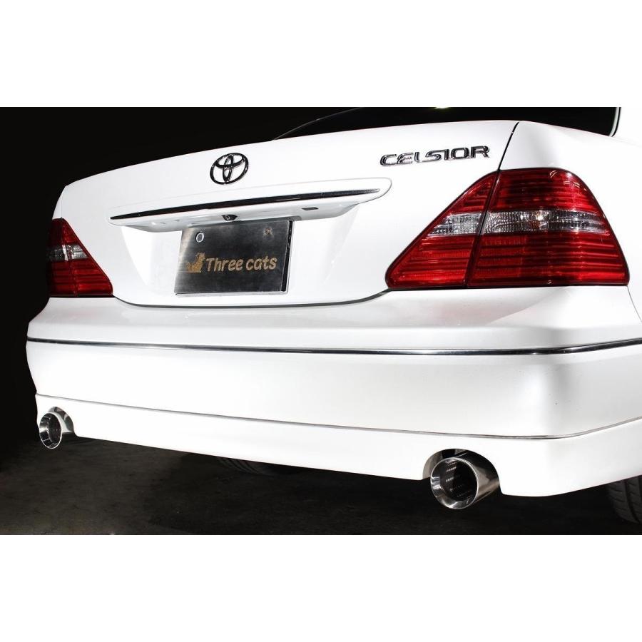 18、20クラウン スリーキャッツマフラー スリーキャッツ GRS202 200クラウン 100Φ真円 4本出し スーパーBass
