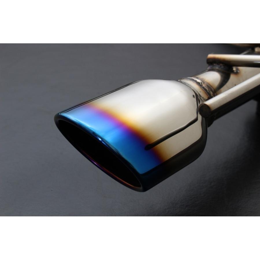 スリーキャッツ GRS184 18クラウン チタン風110Φオーバル 直管  