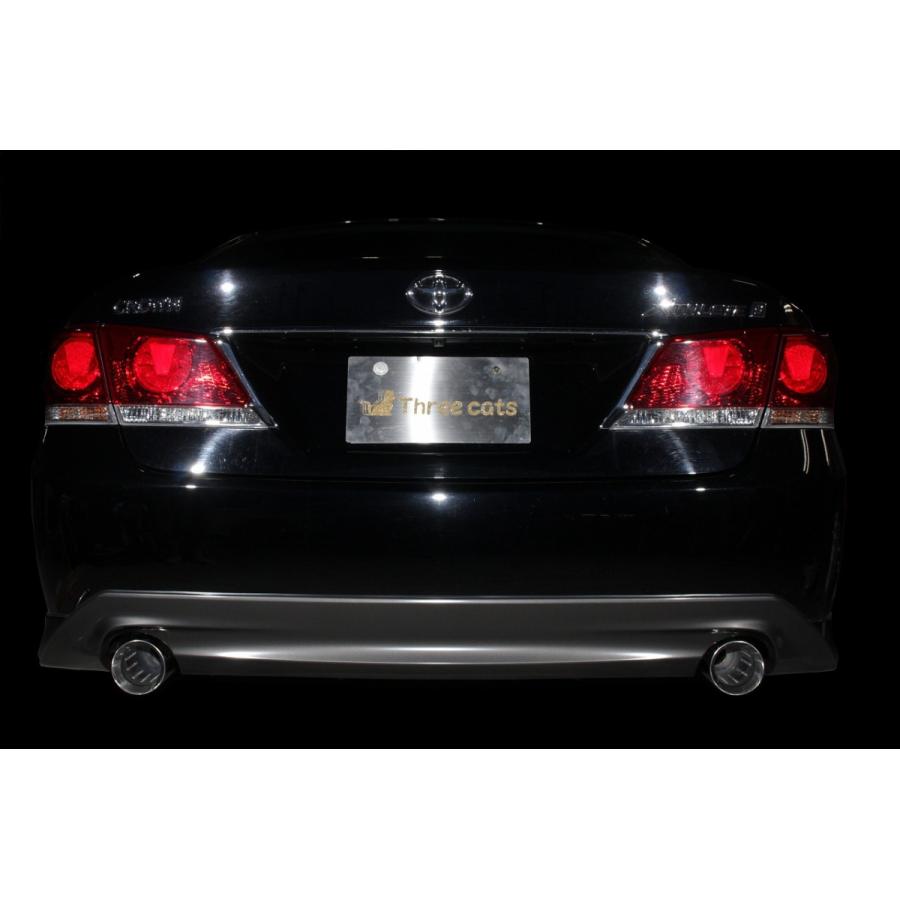 210系クラウン3.5リアピースマフラー　スリーキャッツ スリーキャッツ製 GRS214 210クラウン 3.5L 底上げ 中間パイプ