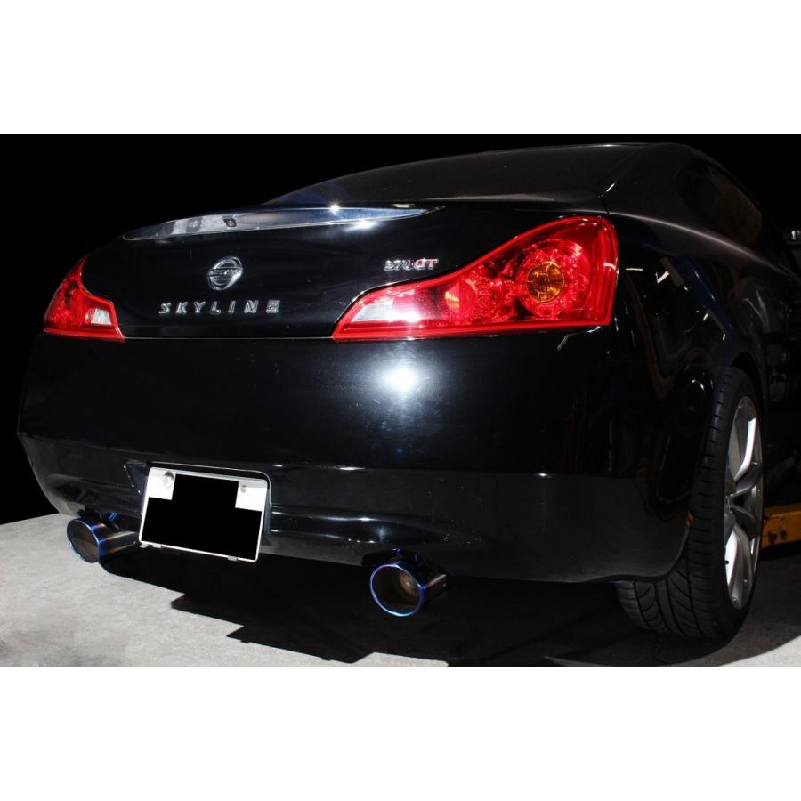 スリーキャッツ HV37 37スカイライン ハイブリッド 純チタン 115Φ 直管