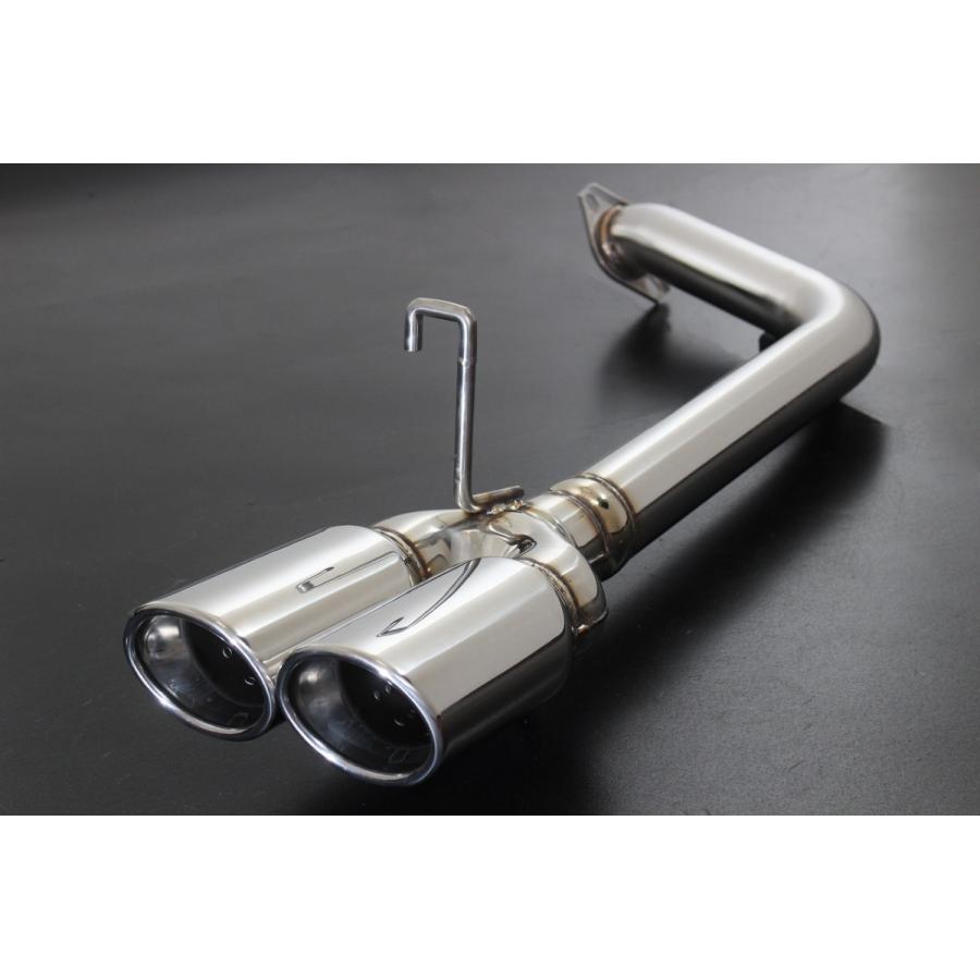 スリーキャッツ JZS175 17クラウン 3.0L 95ΦオーバルW 直管 ストレート