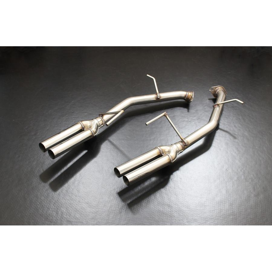 日産　フーガ　KNY51 4WD用　ストレートリアピース　ステンレス製 日産 フーガ KNY51 4WD用 ストレートリアピース ステンレス製 日産