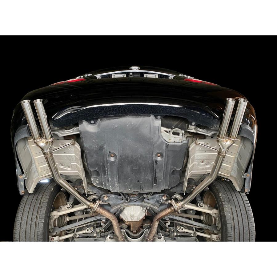 スリーキャッツ kny51 51フーガ 直管 ストレート マフラー スリーキャッツ KNY51 51フーガ 4WD 清正管 4本出し 直管 ストレート