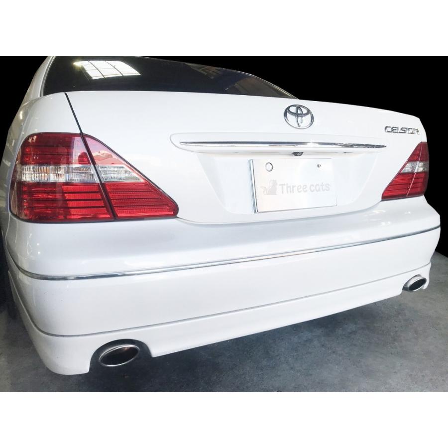 スリーキャッツ UCF31 30セルシオ 後期 110Φオーバル 直管 ストレート