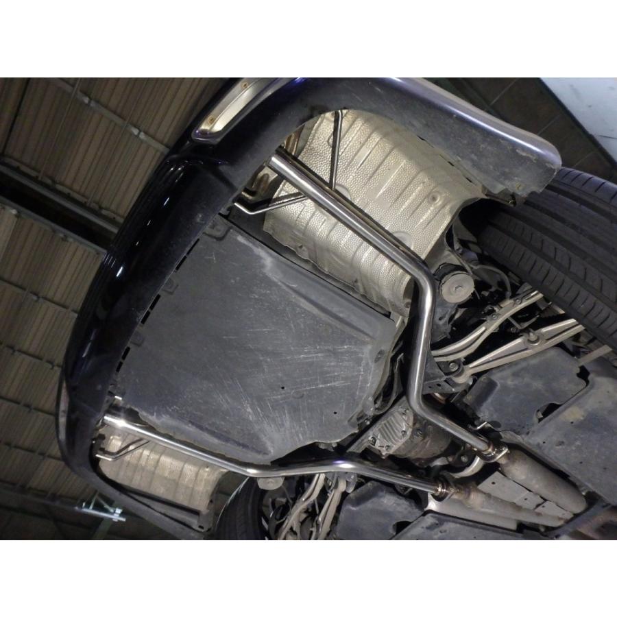 スリーキャッツ USF41 LS460L ストレート マフラー 底上げ設計