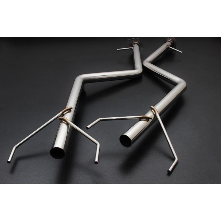 スリーキャッツ USF41 LS460L ストレート マフラー 底上げ設計