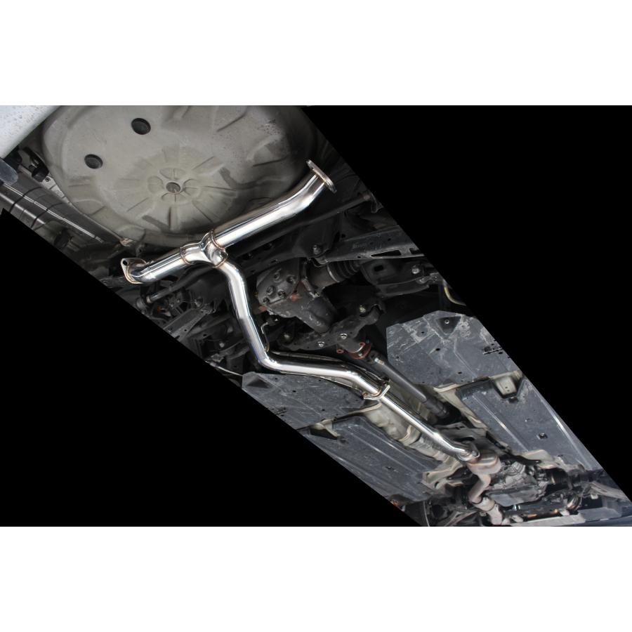 スリーキャッツ VAG WRX S4【中間パイプ＆リアSET】 100Φ真円 4本出し