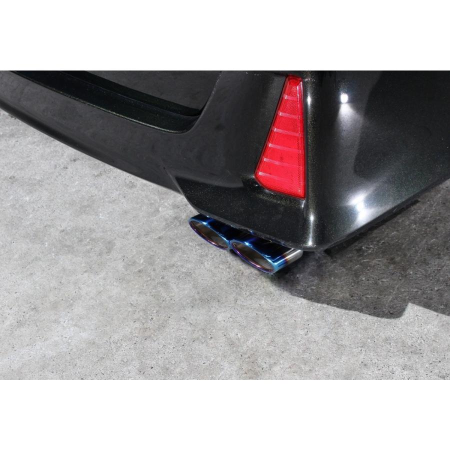 スリーキャッツ ZRR80W 80ノア 前期 チタン風クーヴェ 4本出し 直管