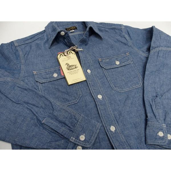 コリンボ COLIMBO(コリンボ)[Hillhead Work Shirt/Plain] : スリー