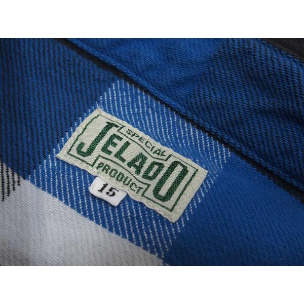 JELADO(ジェラード)[Lot.JP82125 Union Worker Shirt Short Length/Blue Malon]｜threeeight｜07