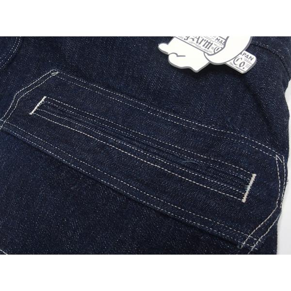 John Gluckow(ジョン グラッコー)by WAREHOUSE [JG-41 Strongarm Reinforced Overalls/Indigo Denim]の画像