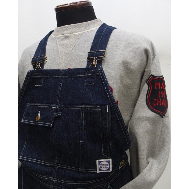 John Gluckow(ジョン グラッコー)by WAREHOUSE [JG-41 Strongarm Reinforced Overalls/Indigo Denim]の画像
