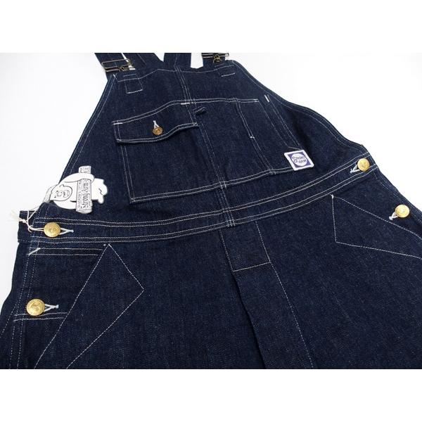 John Gluckow(ジョン グラッコー)by WAREHOUSE [JG-41 Strongarm Reinforced Overalls/Indigo Denim]の画像