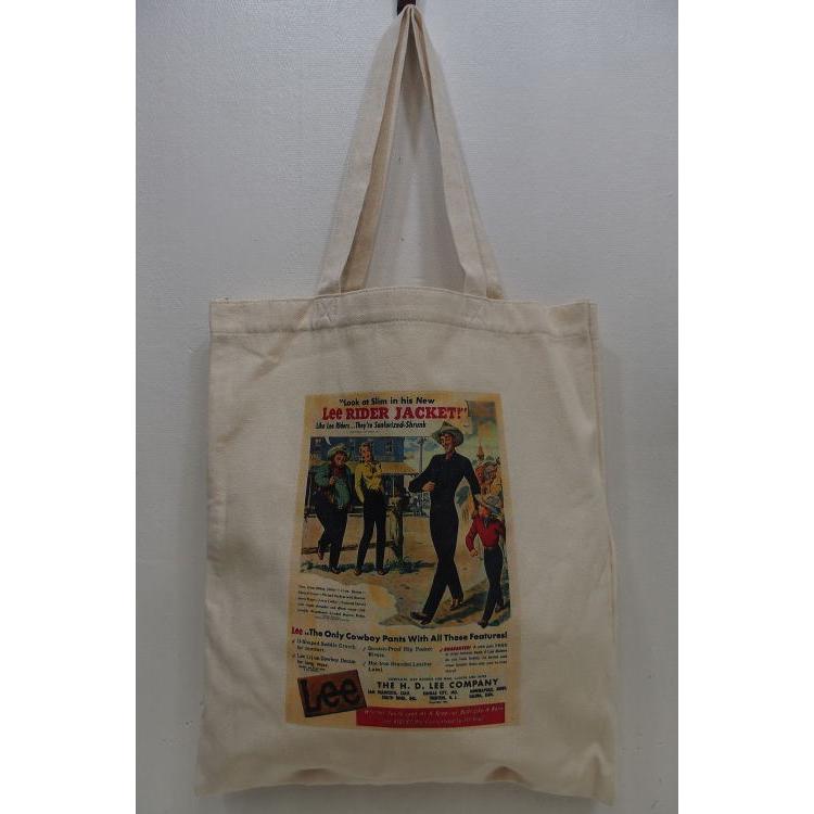 Lee(リー)Work Line Collection [Original Poster Print Tote Bag]｜threeeight