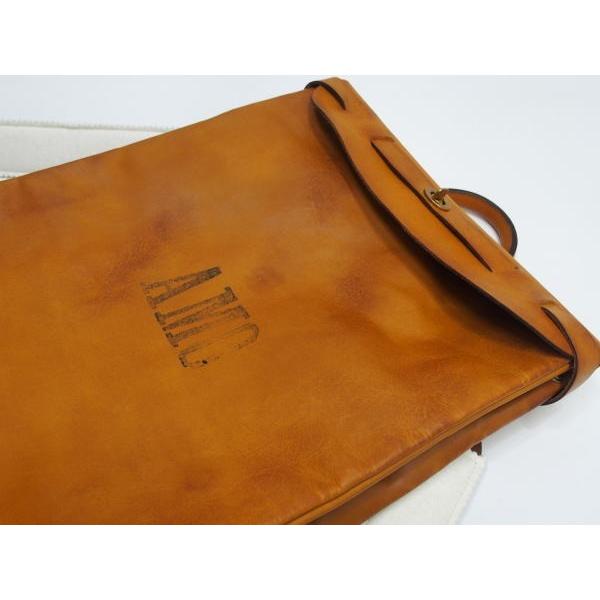 Vasco(ヴァスコ)[Lot.VS-206L LEATHER VOYOGE 2WAY RUCKSACK/Mastard Camel]の画像