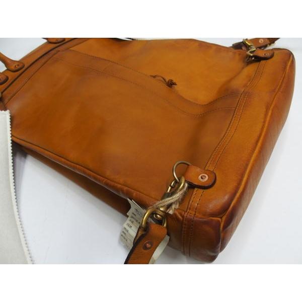 Vasco(ヴァスコ)[Lot.VS-206L LEATHER VOYOGE 2WAY RUCKSACK/Mastard Camel]の画像