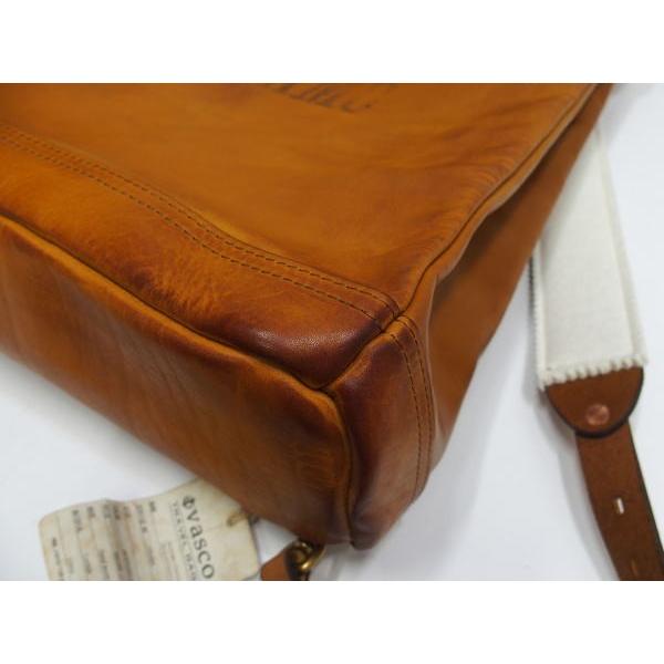 Vasco(ヴァスコ)[Lot.VS-206L LEATHER VOYOGE 2WAY RUCKSACK/Mastard Camel]の画像