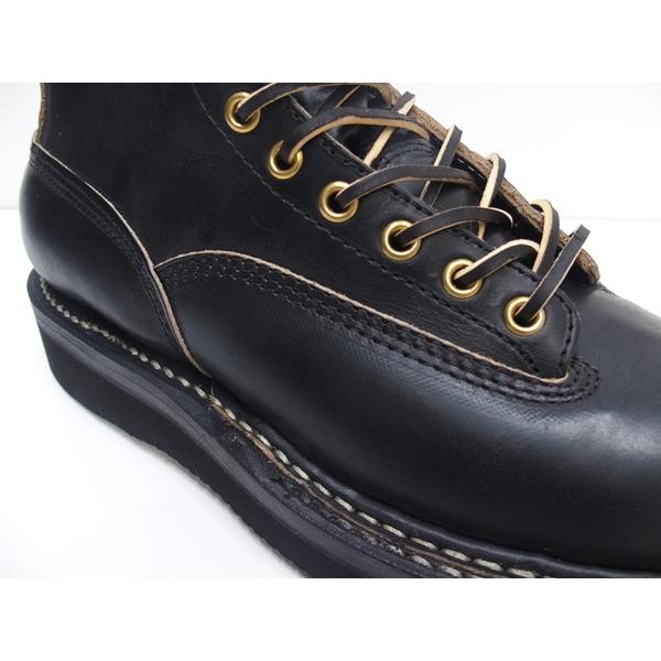 NORTH WEST WHITE'S BOOTS(ホワイツ ブーツ)[ 6'' SIDE PATCH/Black x