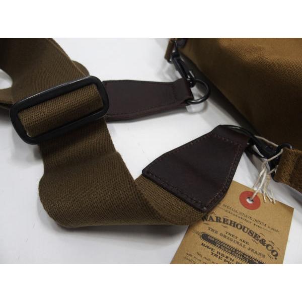 WAREHOUSE（ウエアハウス） [Lot.5219 LEATHER ＆ CANVAS FIELD BAG