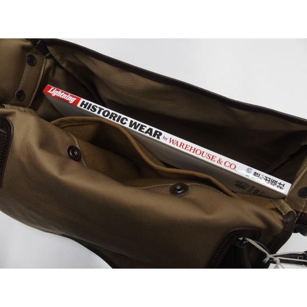 WAREHOUSE（ウエアハウス） [Lot.5219 LEATHER ＆ CANVAS FIELD BAG