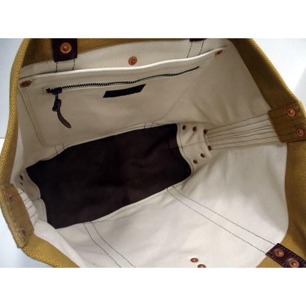 WAREHOUSE（ウエアハウス） [Lot.5220 LEATHER＆CANVAS TOTE BAG/Dark