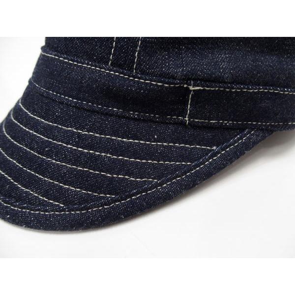 WAREHOUSE（ウエアハウス） [Lot.5242 DENIM CAP/Indigo] : スリー
