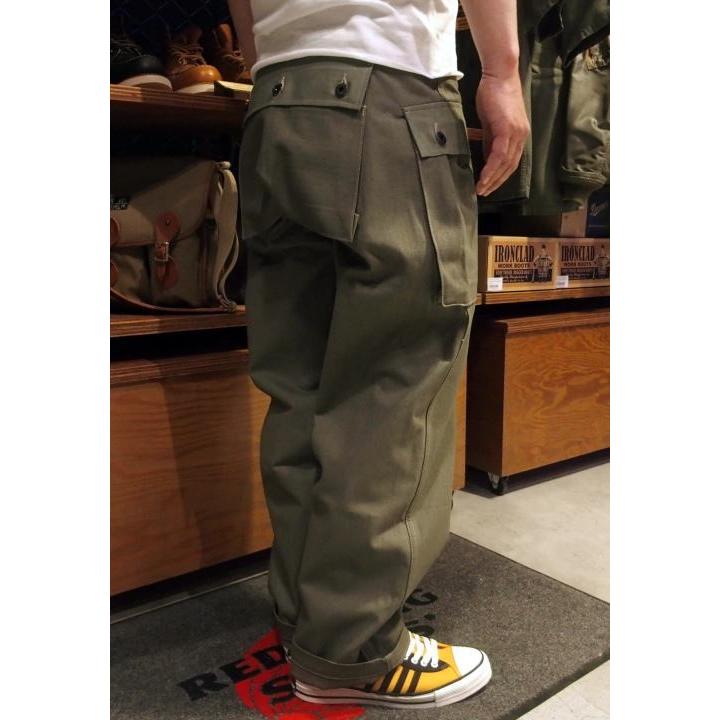 WAREHOUSE（ウエアハウス） Military Pants [USMC Herringbone Monkey