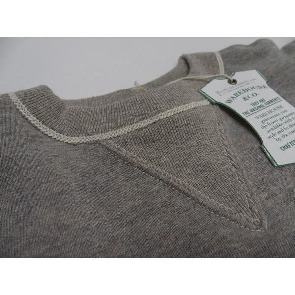 WAREHOUSE（ウエアハウス） [Lot.403 SET-IN SLEEVE SWEAT/Heather