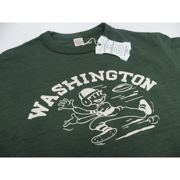 WAREHOUSE（ウエアハウス） [Lot.4601 WASHINGTON/Original Tee-Green