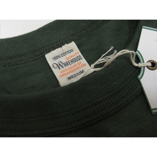 WAREHOUSE（ウエアハウス） [Lot.4601 WASHINGTON/Original Tee-Green