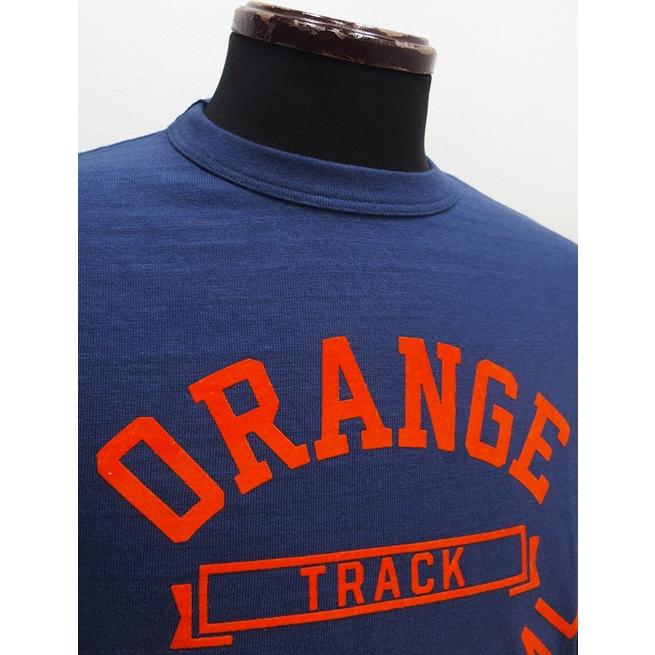 WAREHOUSE（ウエアハウス） [Lot.5906 Long Sleeves Tee/ORANGE-Navy