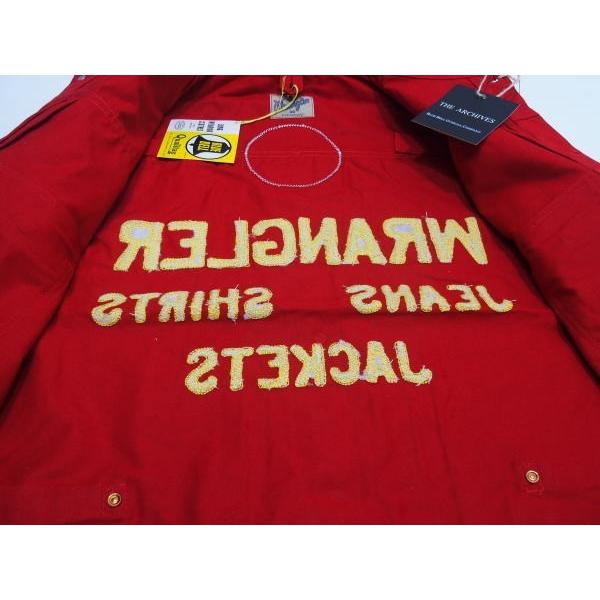 Wrangler(ラングラー)Archive Real Vintage [Champion Jacket/12MJ-Red]/限定生産モデル！｜threeeight｜17