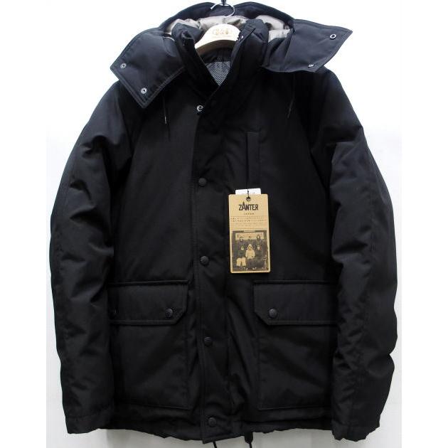 ZANTER DOWN PARKA WP-H ダウンパーカー　ブラック ZANTER JAPAN DOWN PARKA WP-H （ブラック） - C.COUNTLY【シー