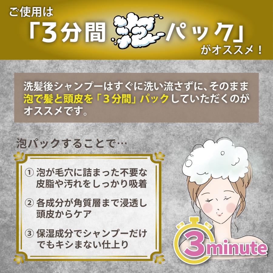 【2025年秋リニューアル】ヒロシ君が考えたシャンプー 380ml スカルプケア オールインワン 無添加 低刺激 アミノ酸  メンズ レディース ［スリーヒルズ公式］ |  | 08
