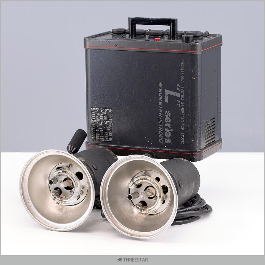 SUNSTAR STROBO サンスターストロボ VX-2400-V/丸形ヘッド 1台2灯 実用 