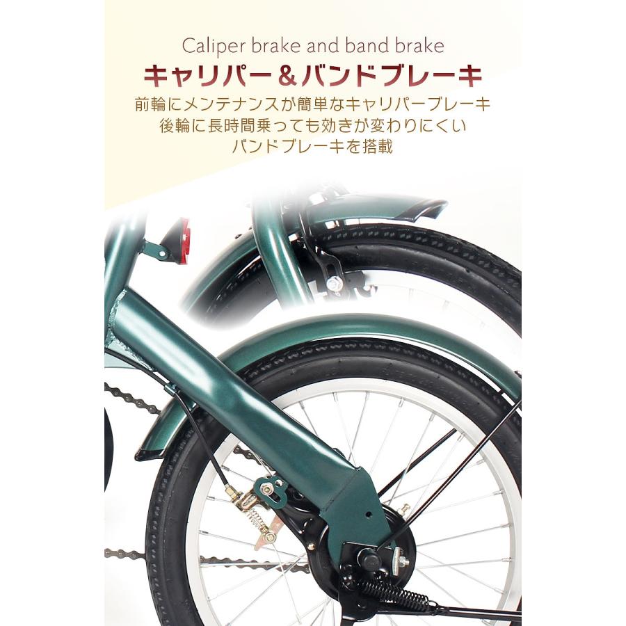 折りたたみ自転車 16インチ コンパクト フロントライト カギ 折りたたみ自転車 16インチ コンパクト フロントライト カギ