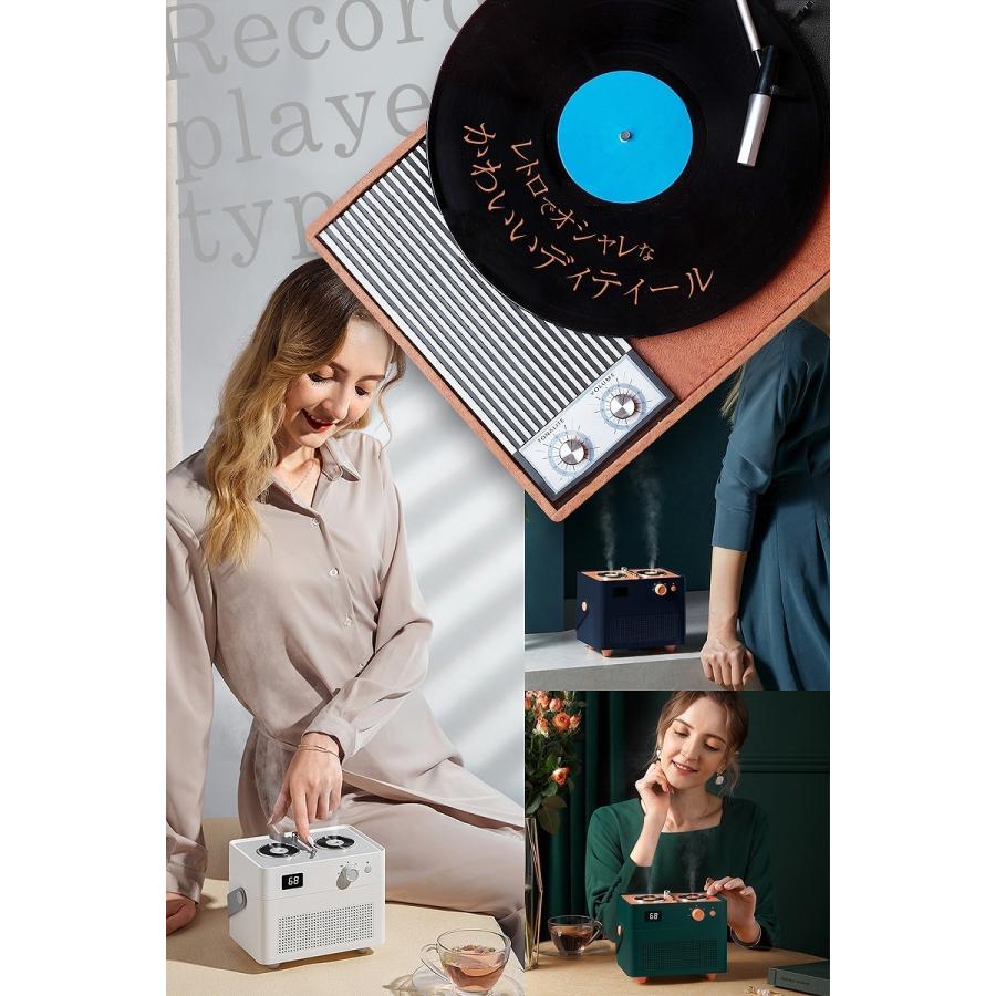 ポータブル 加湿器 卓上 レトロ かわいい レコードプレイヤー型 小型 Usb 充電式 静音 コンパクト ミニ 乾燥防止 除菌 花粉症 レコード型加湿器 ダブル Hum Rcb Jslジャパン 通販 Yahoo ショッピング