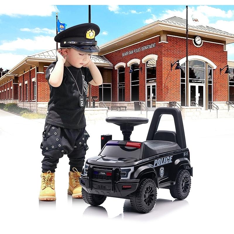 足けり 乗用玩具 パトロールカー PATROL CAR POLICE 9-1-1 パトカー ポリス 足けり乗用 乗用玩具 押し車 子供が乗れる 本州送料無料｜threestone｜04