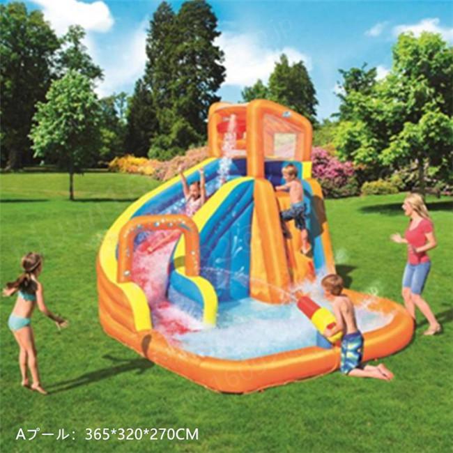 子供用 家庭用プール 自宅 マンション ベランダ 屋外用 リゾート 庭 プール 超大型 ビニールプール 水あそび キッズプール Qaz 22 Qaz 22 スリーストア 通販 Yahoo ショッピング